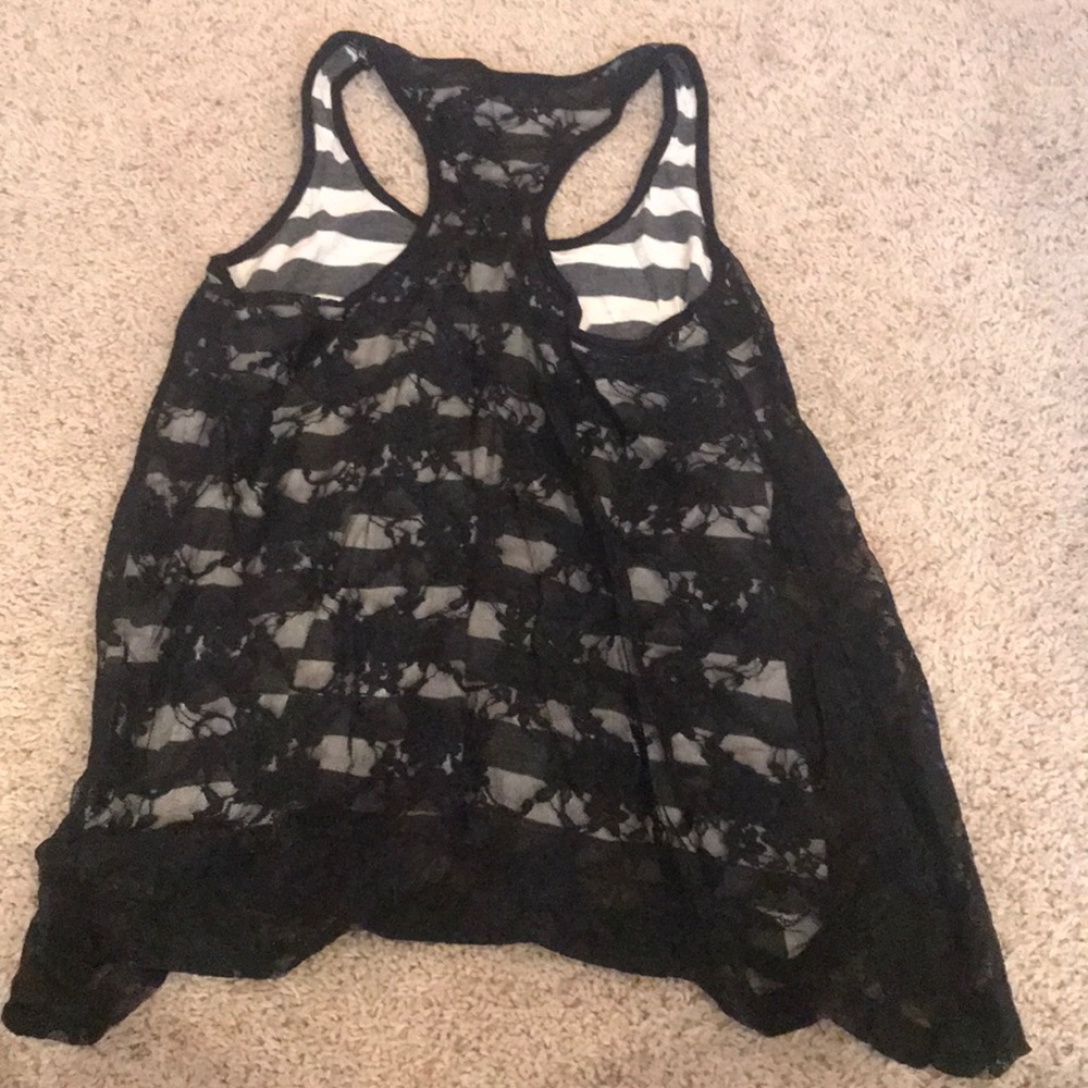 Dark Patterned Tank - Picture 2 of 2